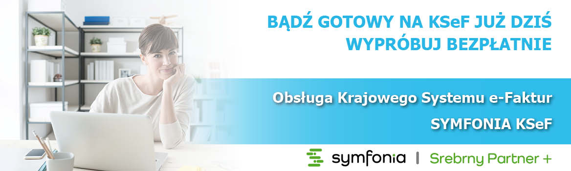 Symfonia KSeF oprogramowanie do obsługi krajowego systemu e-faktur.